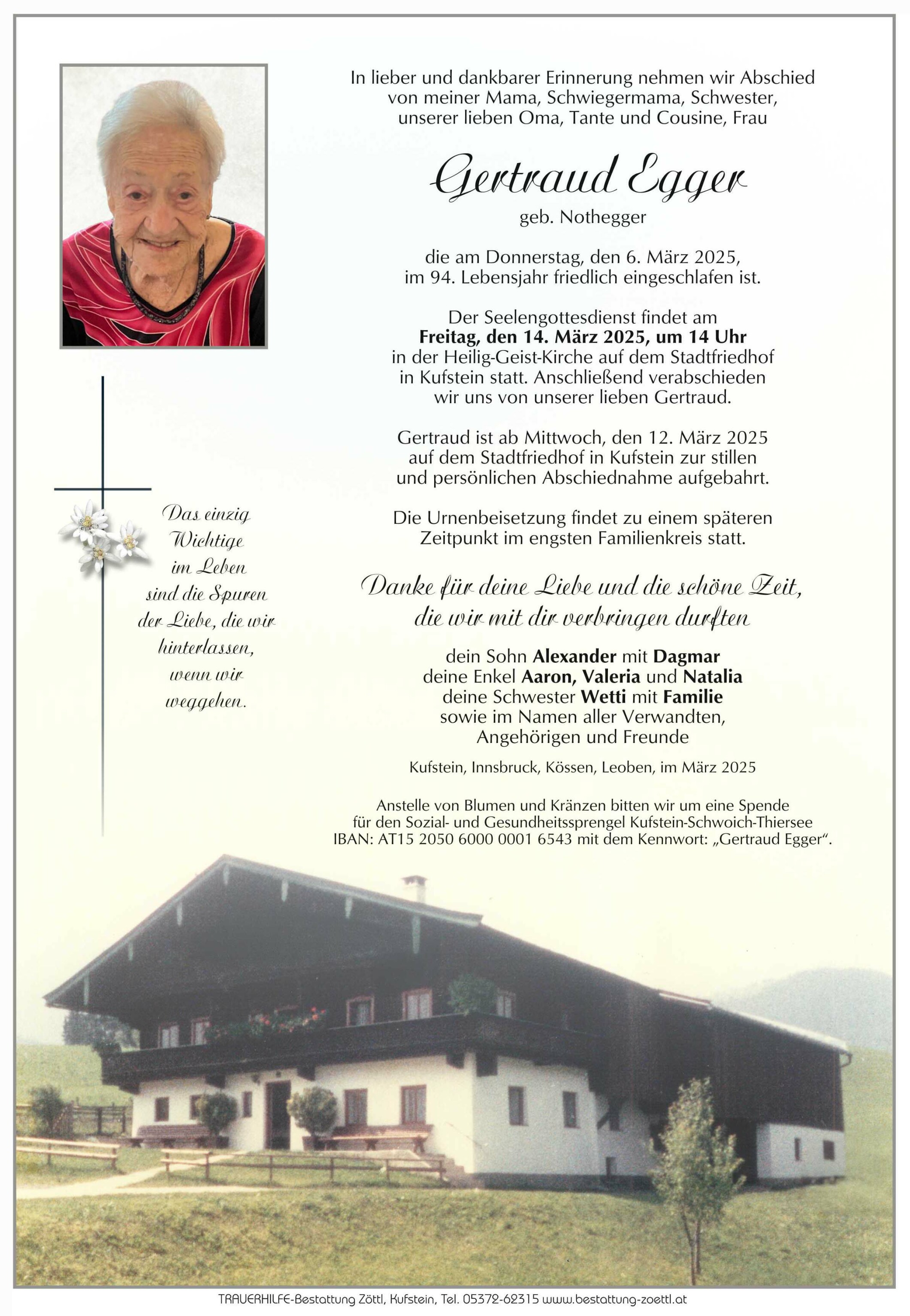 Gertraud Egger